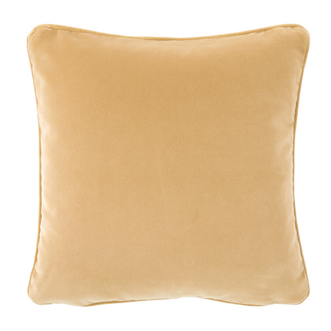 Divan Velour Decorative Pillow in Orge