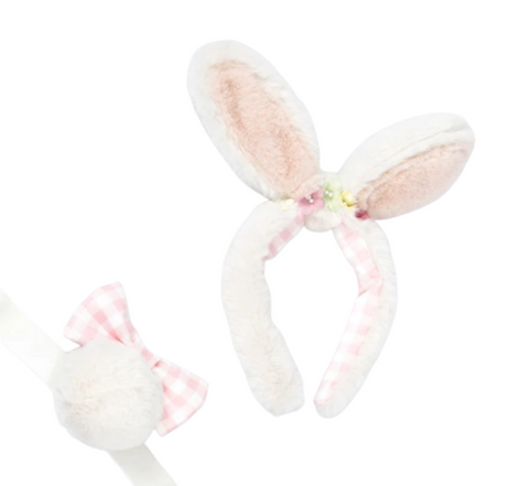 Plush Bunny Ears + Tail Dress Up Set