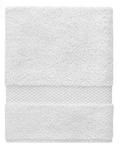Etoile Bath Towel in White