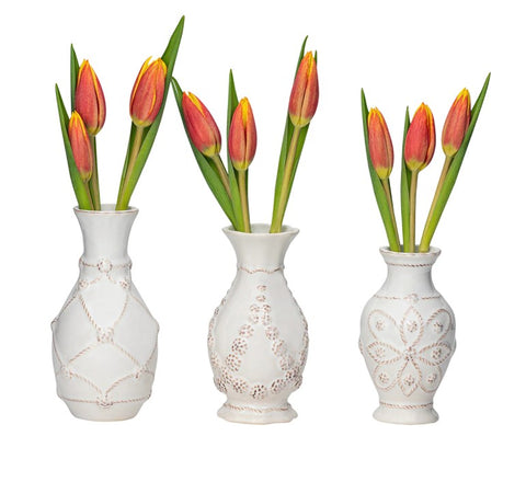 Jardins du Monde Mini Vase Trio Set