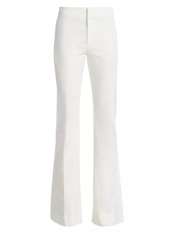 Crosby Flare Trouser in Soft White