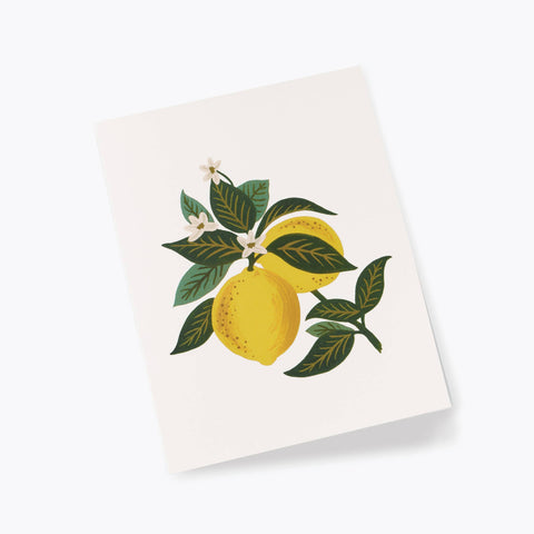 Lemon Blossom Card