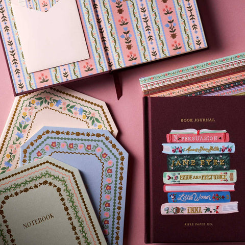 Ladies Night Book Club Embroidered Book Journal