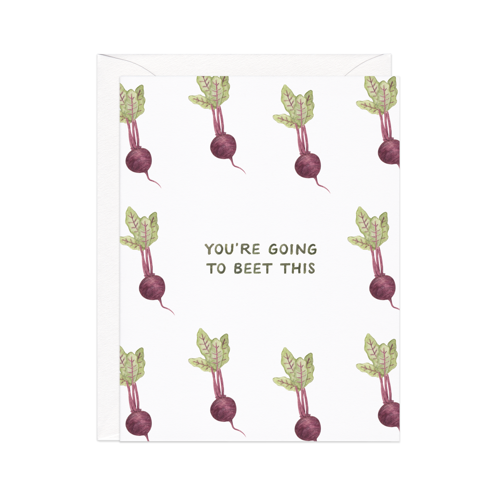 You're Going to Beet This — Food Pun Sympathy / Support Card