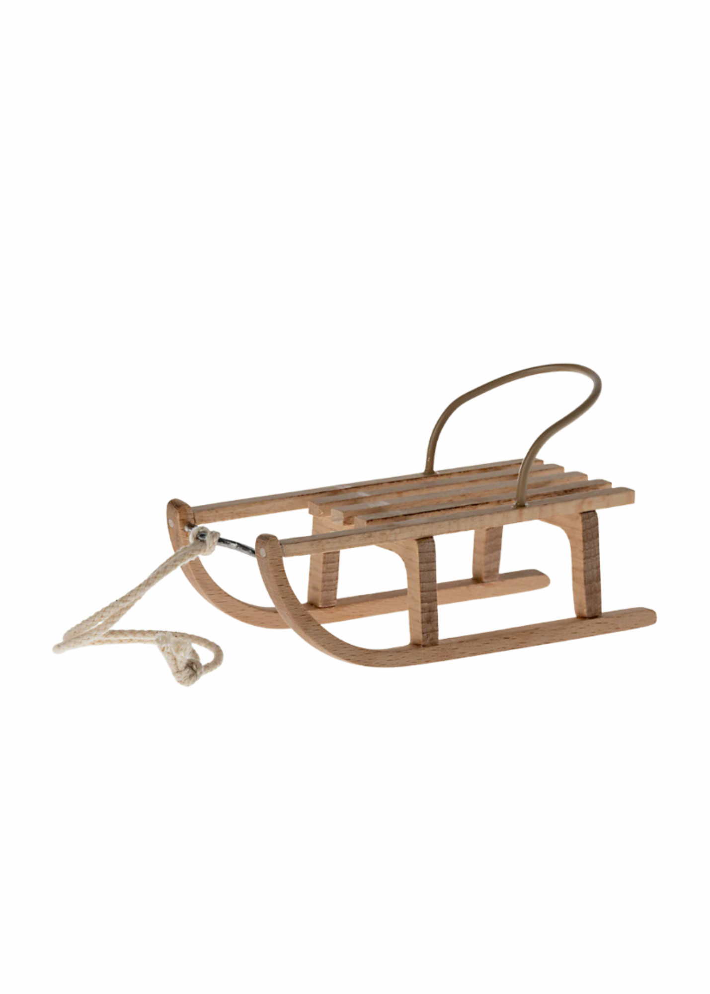 Wooden Snow Sled