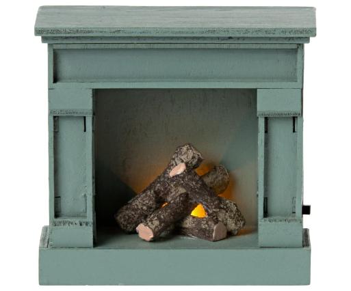 Little Friends Fireplace in Blue