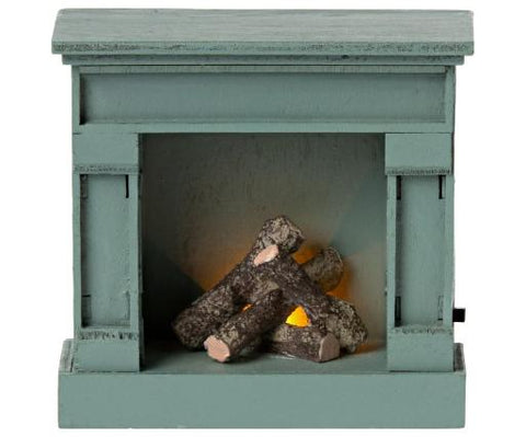 Little Friends Fireplace in Blue