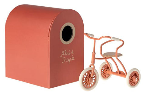 Little Friends Abri a Tricycle in Coral