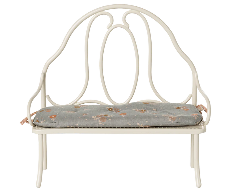 Little Friends Vintage Bench in Off White