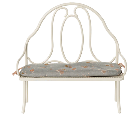 Little Friends Vintage Bench in Off White
