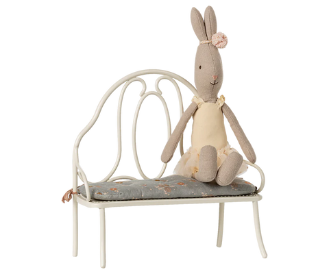 Little Friends Vintage Bench in Off White