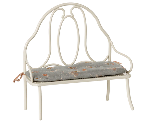 Little Friends Vintage Bench in Off White