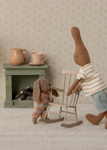 Little Friends Rocking Chair in Dark Sand