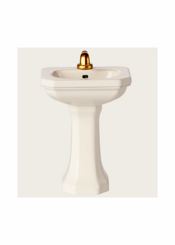 Little Friends Bathroom Sink in Off White