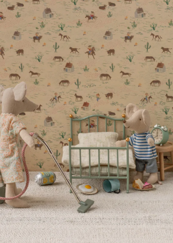 Little Friends Vintage Single Bed in Mint