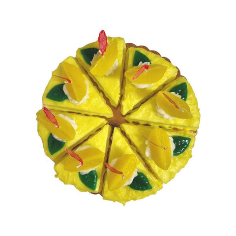 Slice Of Lemon Crème Cake Candle