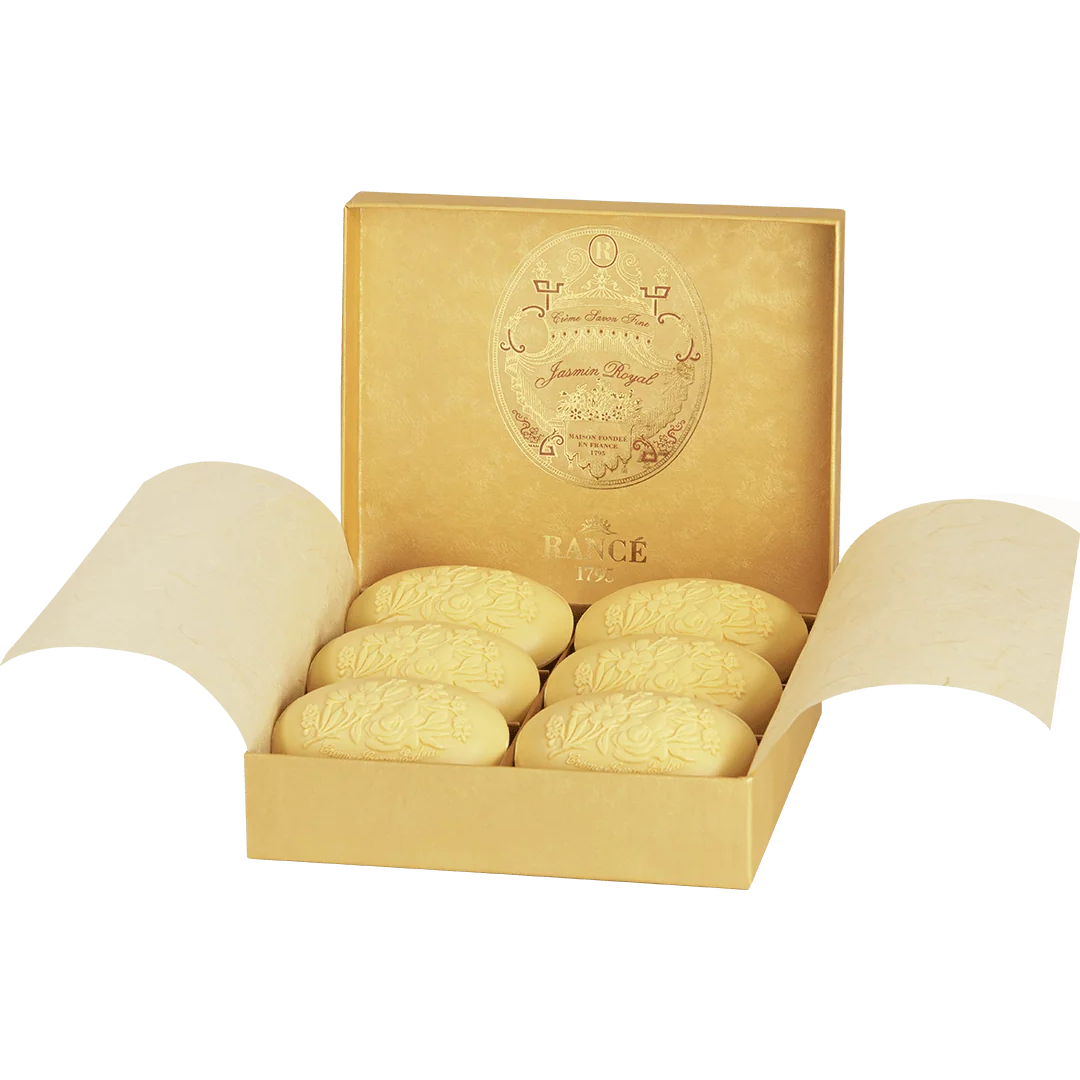 Rancé Soap Giftbox in Jasmine Royal