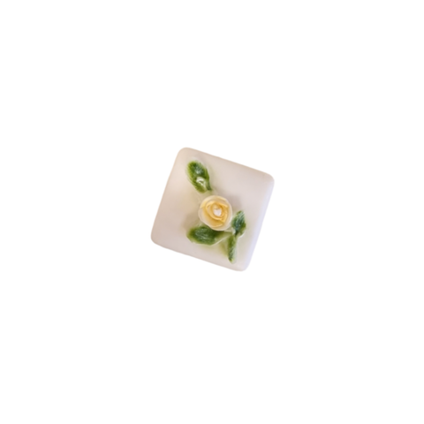 Iced Floral Petit Four Candle