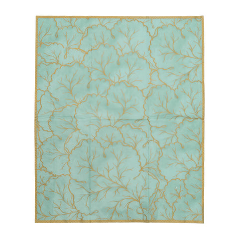 Gilded Majolica Paper Guest Towel Set In Saltwater