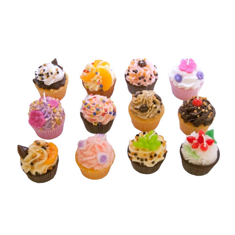 Mini Cupcake Pastry Candles