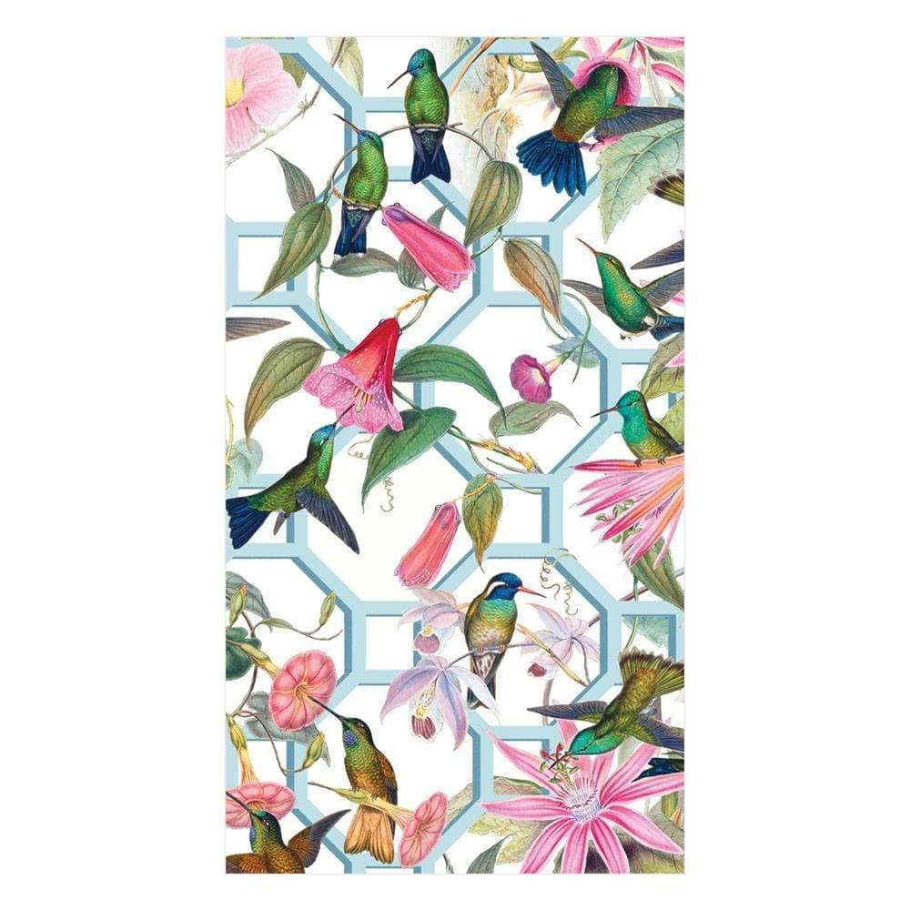 Hummingbird Trellis Paper Guest Towel Set