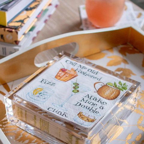 Cocktail Hour Paper Cocktail Napkin Set