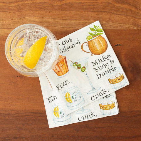 Cocktail Hour Paper Cocktail Napkin Set