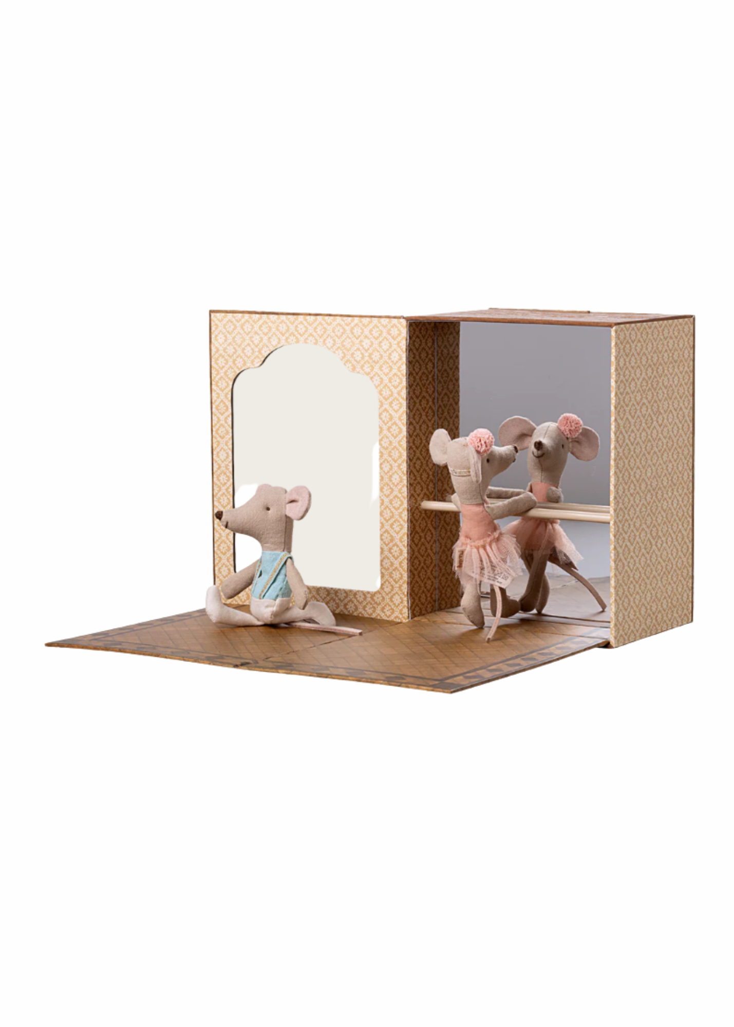 Little Ballet Mice in Dance Studio