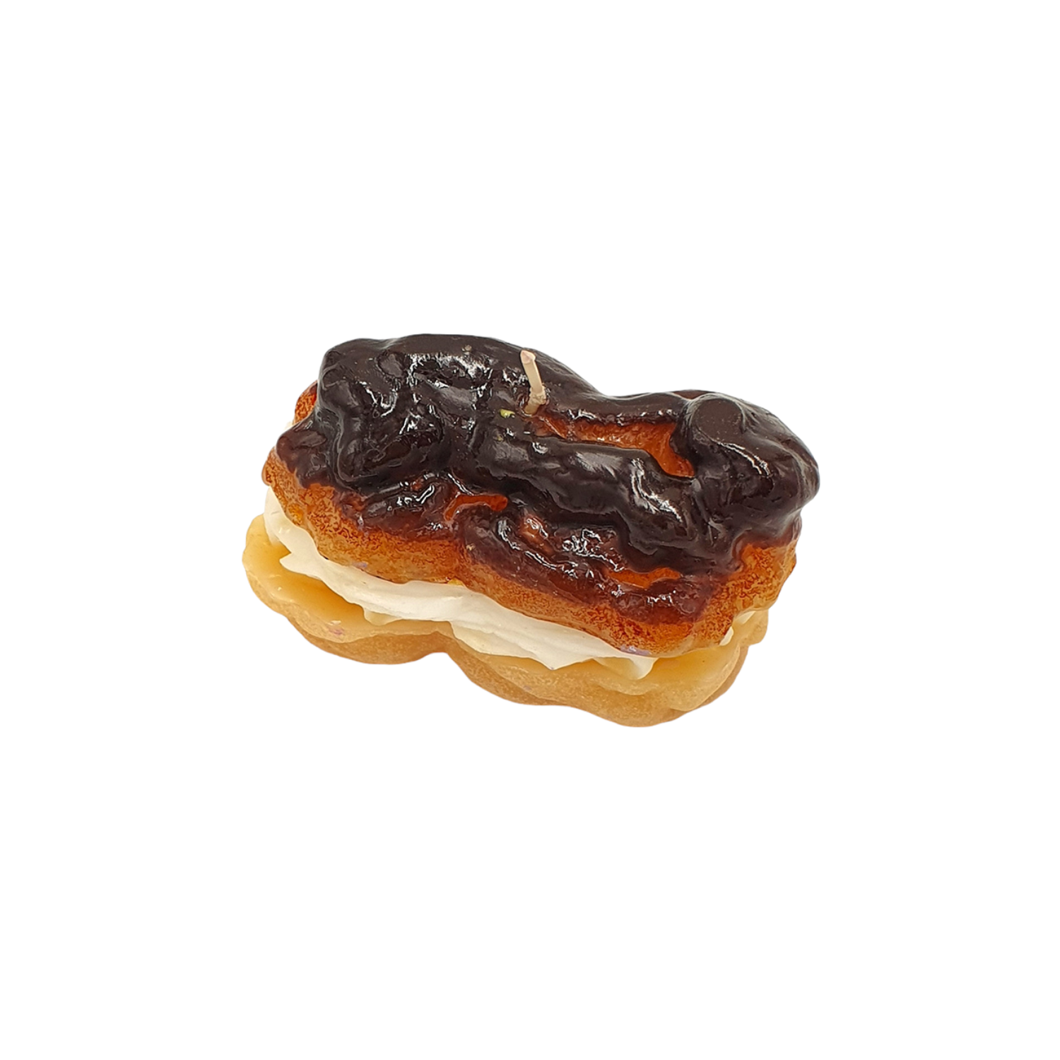 Éclair Pastry Candle
