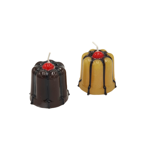 Italian Canele Pastry Candle