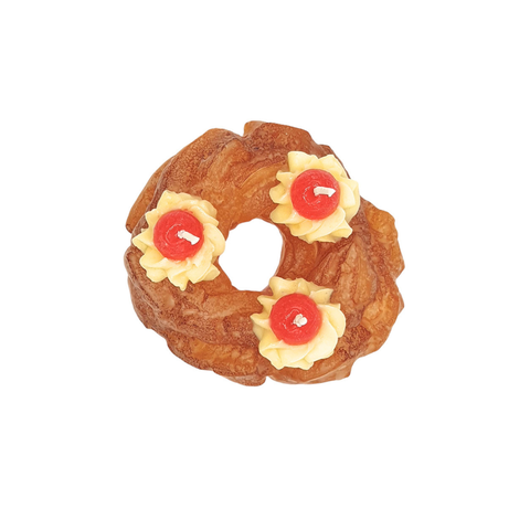 Zeppole Pastry Candle