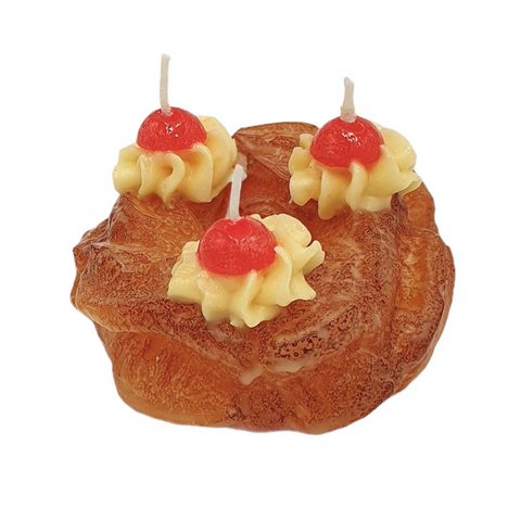 Zeppole Pastry Candle