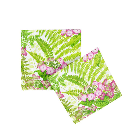 Fern Garden Paper Cocktail Napkin Set