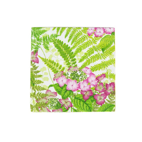 Fern Garden Paper Cocktail Napkin Set