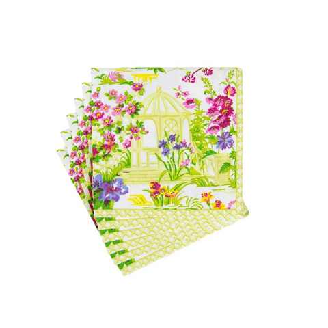 Wedding Gazebo Paper Cocktail Napkin Set