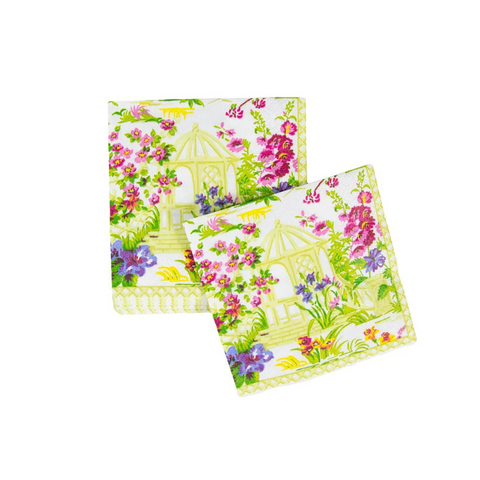 Wedding Gazebo Paper Cocktail Napkin Set