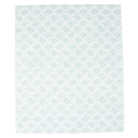 Basketry Paper Linen Guest Towel Set In Mist Blue