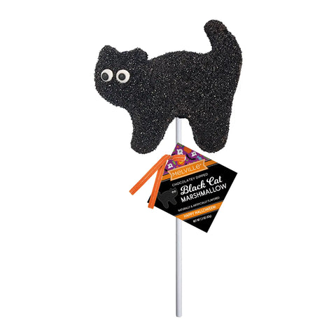 Black Cat Marshmallow Pop
