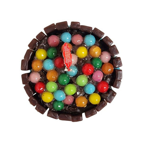 Bow-Tied Candy Cake Candle
