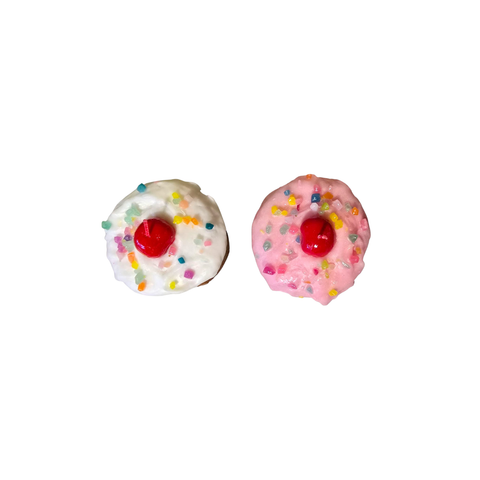 Sprinkled Chocolate Cupcake Pastry Candle