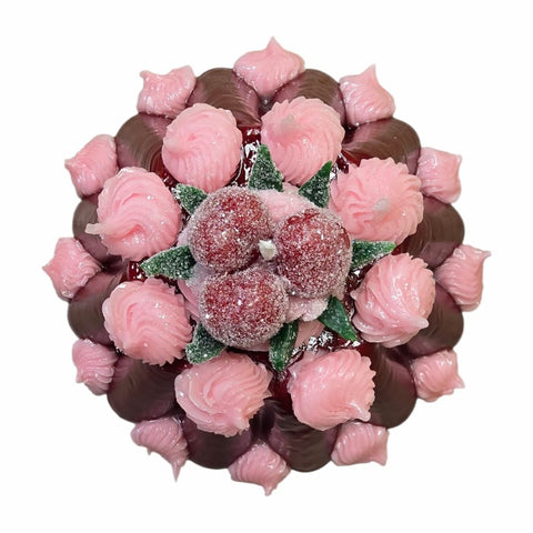 Cherry Pudding Bundt Cake Candle
