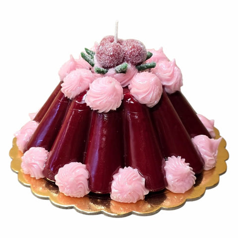 Cherry Pudding Bundt Cake Candle