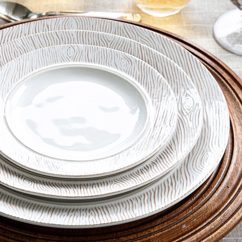 Blenheim Whitewash Oak Dessert + Salad Plate