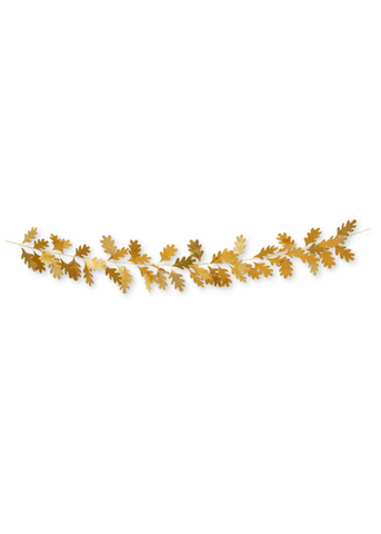 Gold Oak Leaf Garland