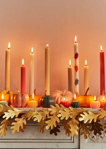 Gold Oak Leaf Garland