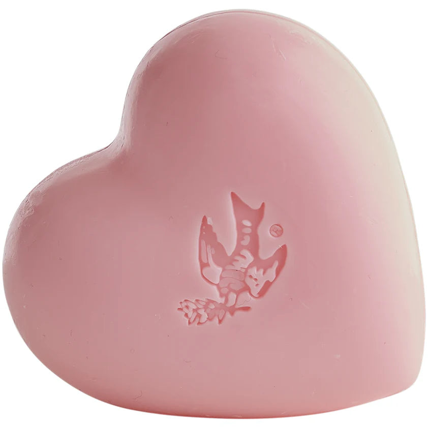 Tea Rose Heart Soap Bar