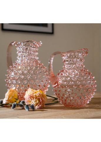 Rosaline Round Hobnail Pitcher