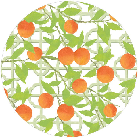 Orange Grove Die Cut Placemat
