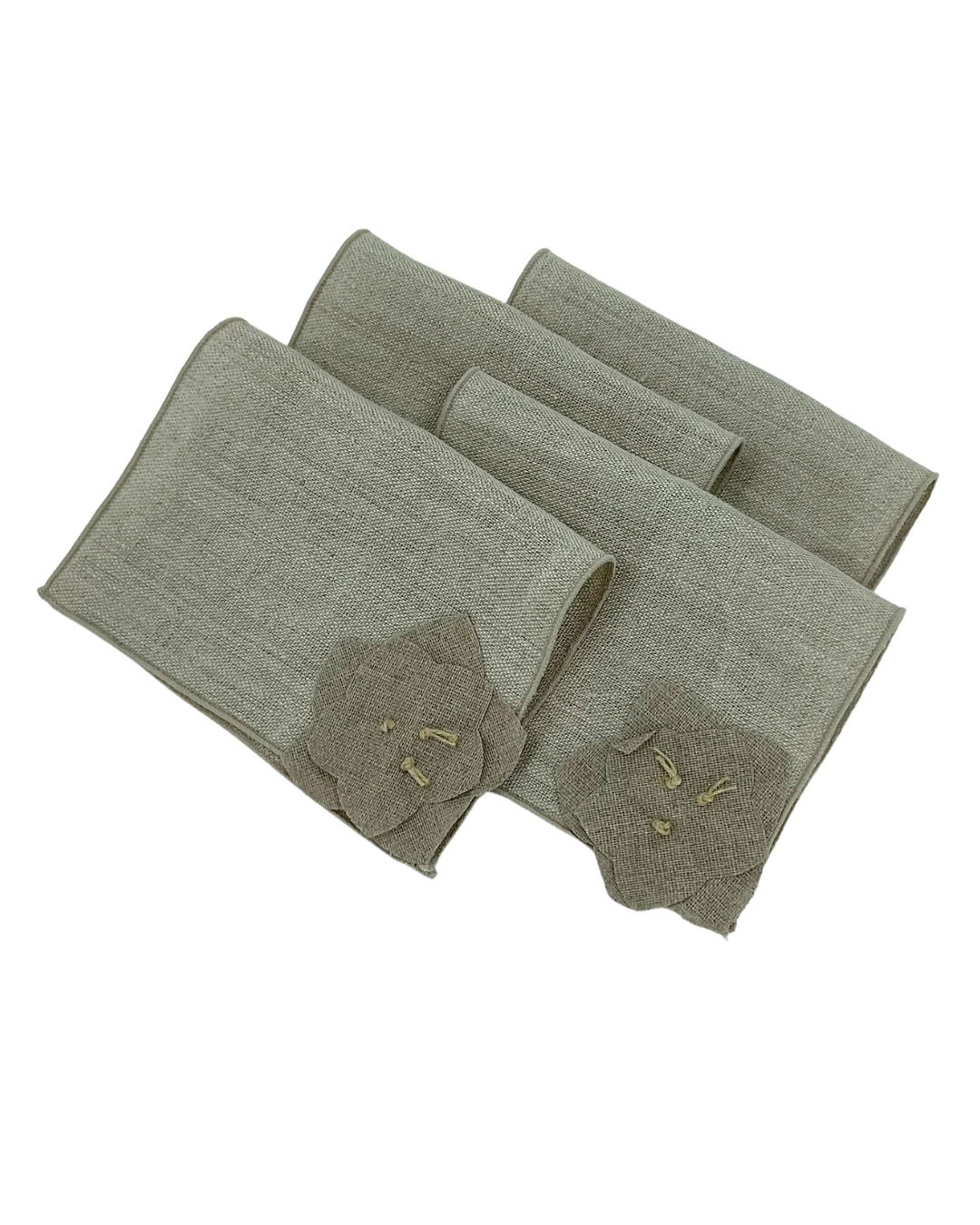 Hellebore Cocktail Napkin in Natural