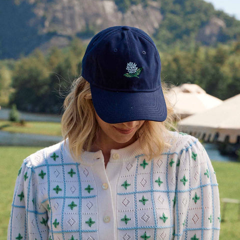 Hydrangea Baseball Hat